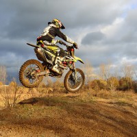 Motocross fahren