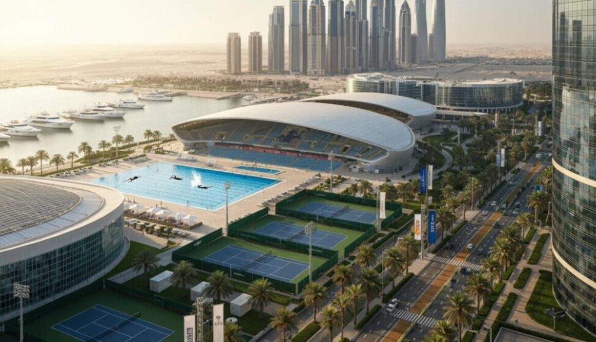 Wie die Sportstadt der Superlative Dubai Athleten und Marken aus aller Welt anzieht