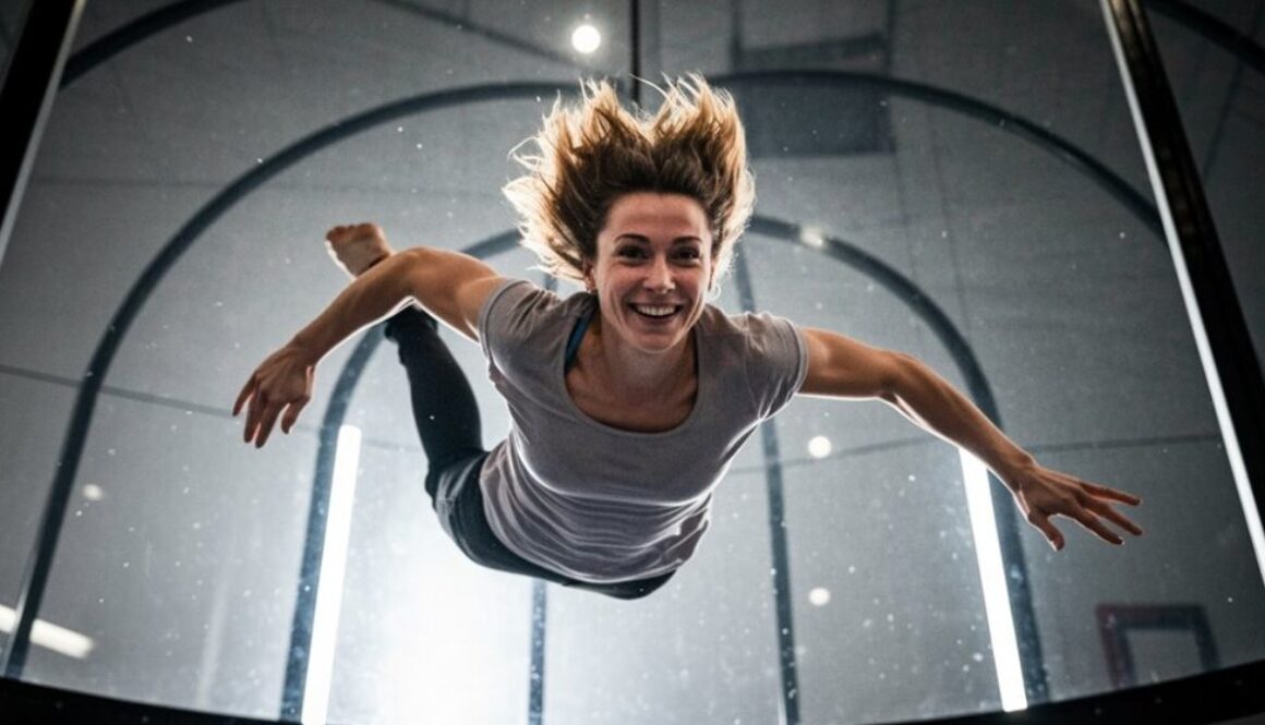 indoor skydiving erlebnis aufregung