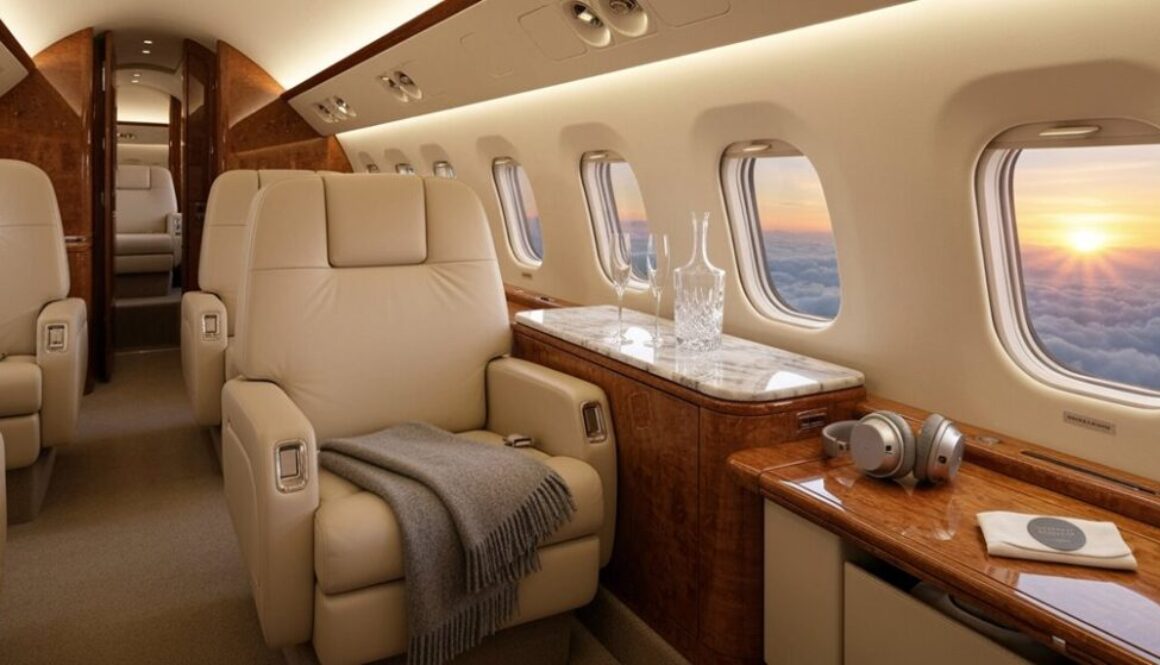 Luxus- und exklusive Flüge