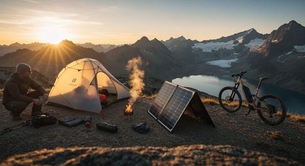 moderne, technikaffine Outdoor-Erlebnis