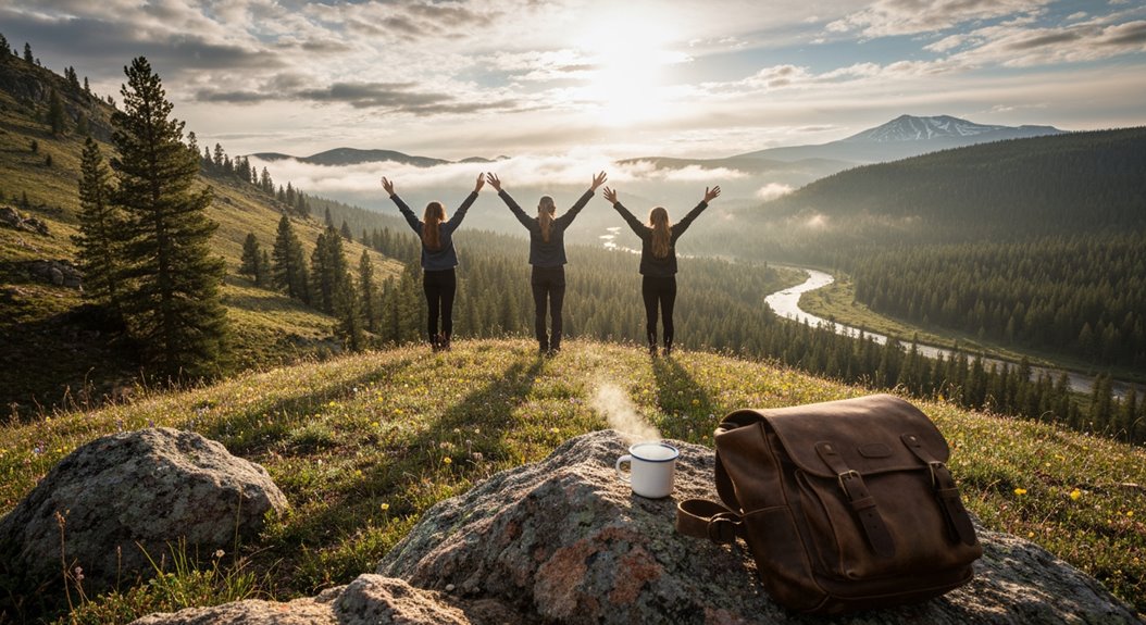 Natur ist eine belohnende sinnliche Flucht
