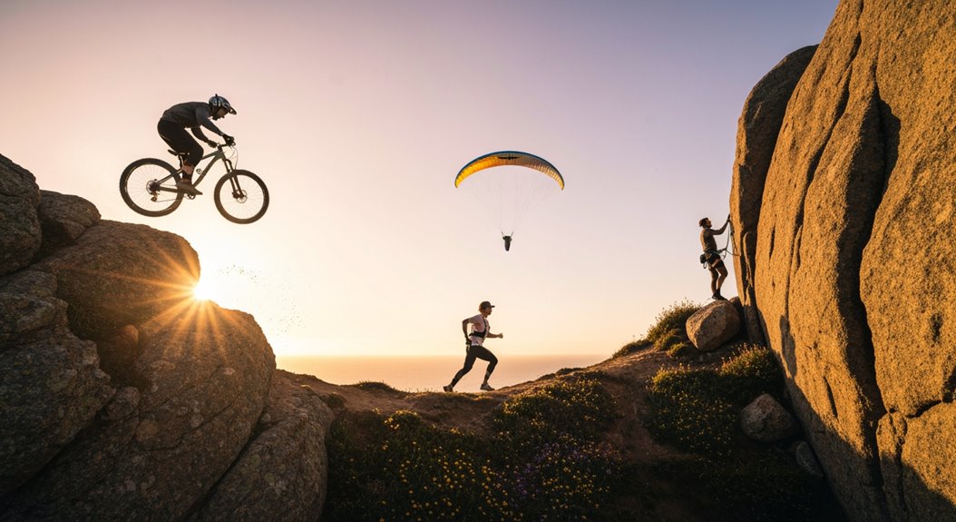 Outdoor-Sportarten verbessern das Wohlbefinden