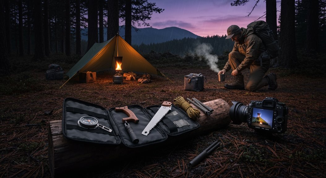 Outdoor-Überlebensfertigkeitstraining