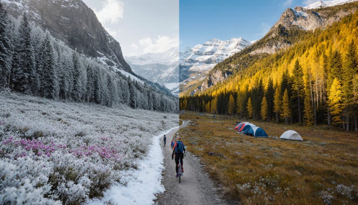 beste Zeiten für Outdoor-Aktivitäten