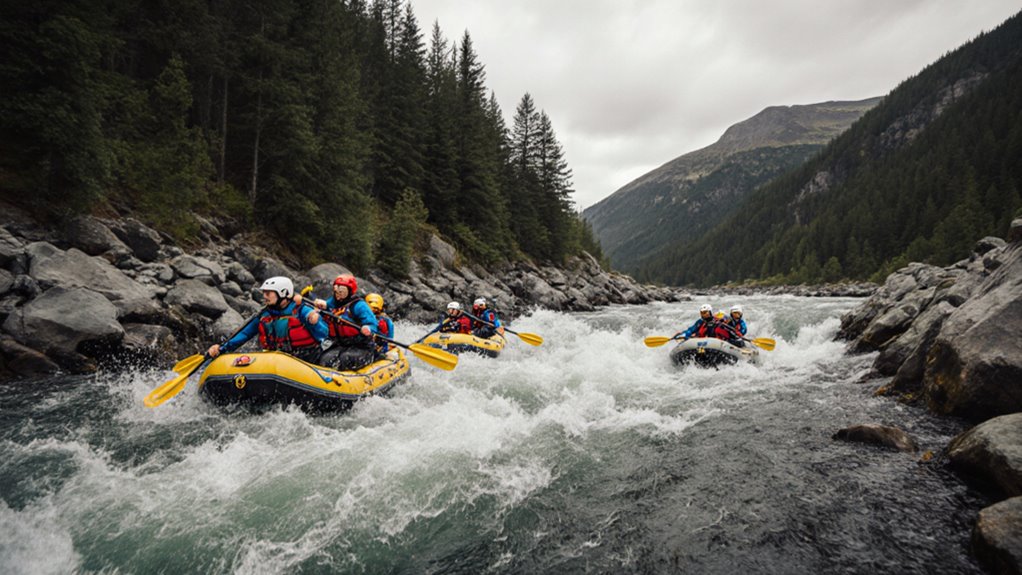 Wähle deinen Schwierigkeitsgrad fürs Rafting