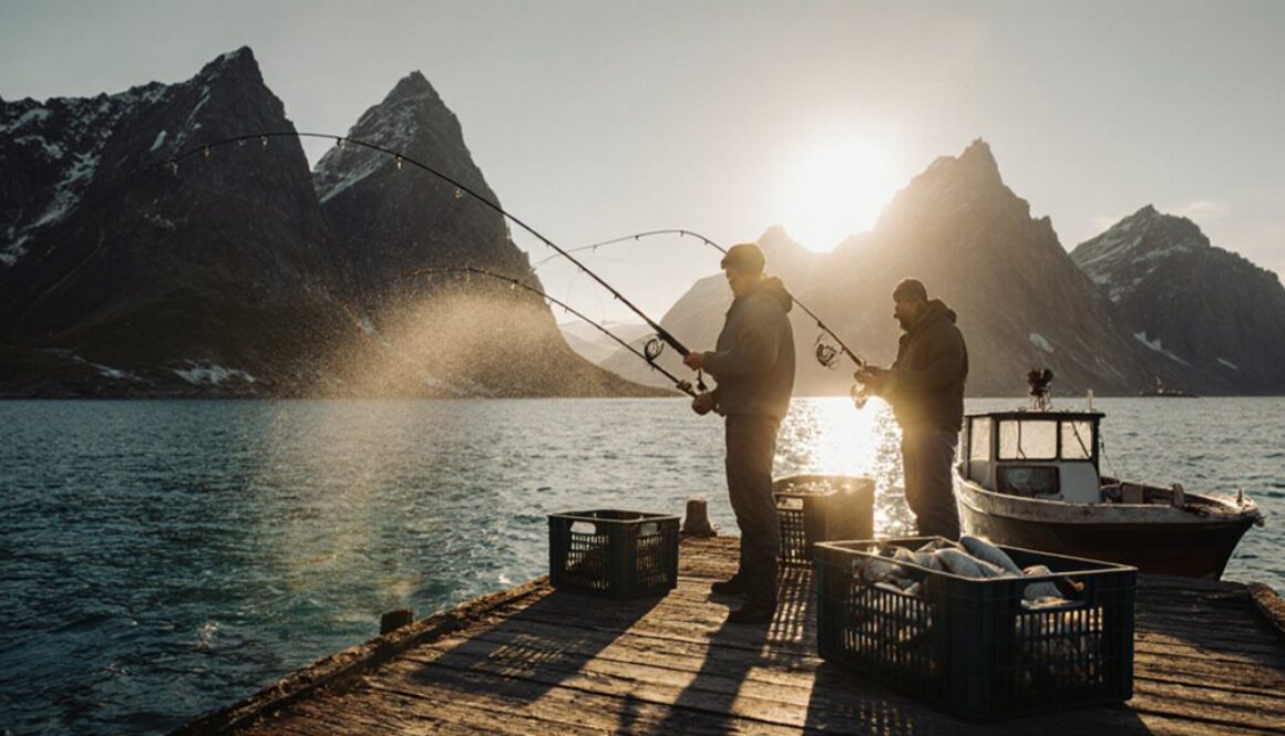 Angeln auf den Lofoten